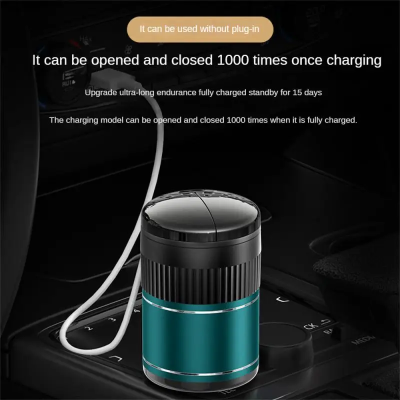 

With Cover Fall Resistance Fashion Creativity Delicate Durable Auto Parts Automatic Induction Metal Small Accessories Car