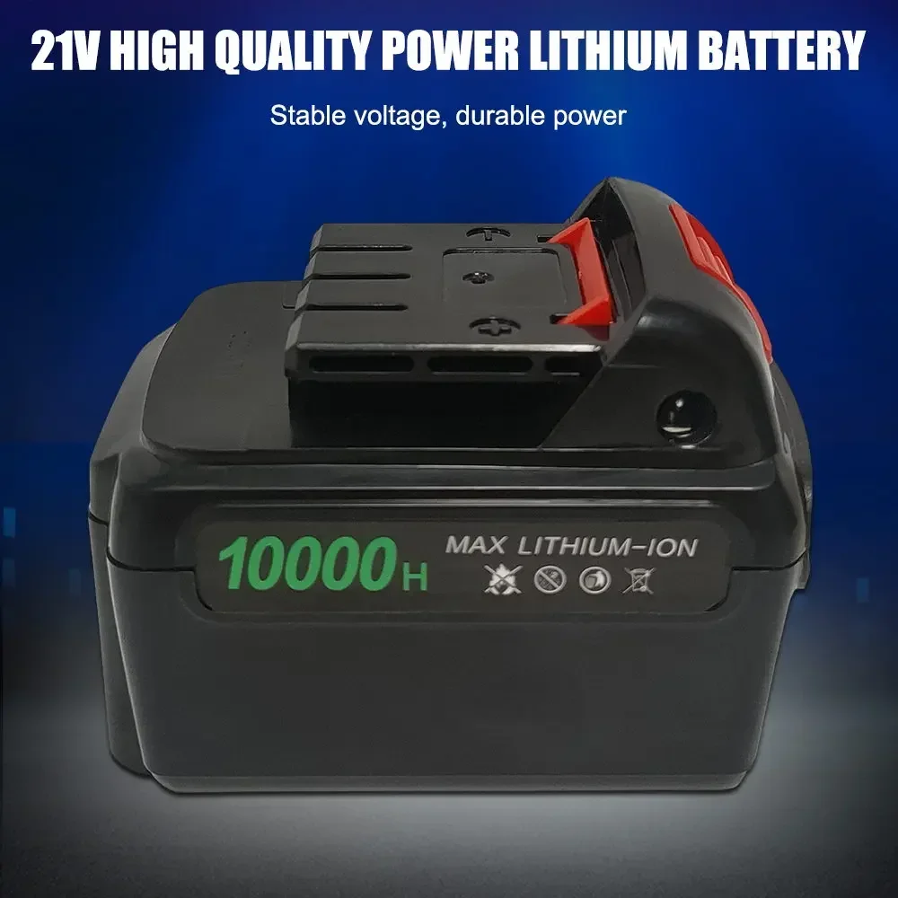 21V Electric Wrench Cordless Drill Battery 2000mAh Fast Charging Li-ion for Machine Power Tools By PROSTORMER