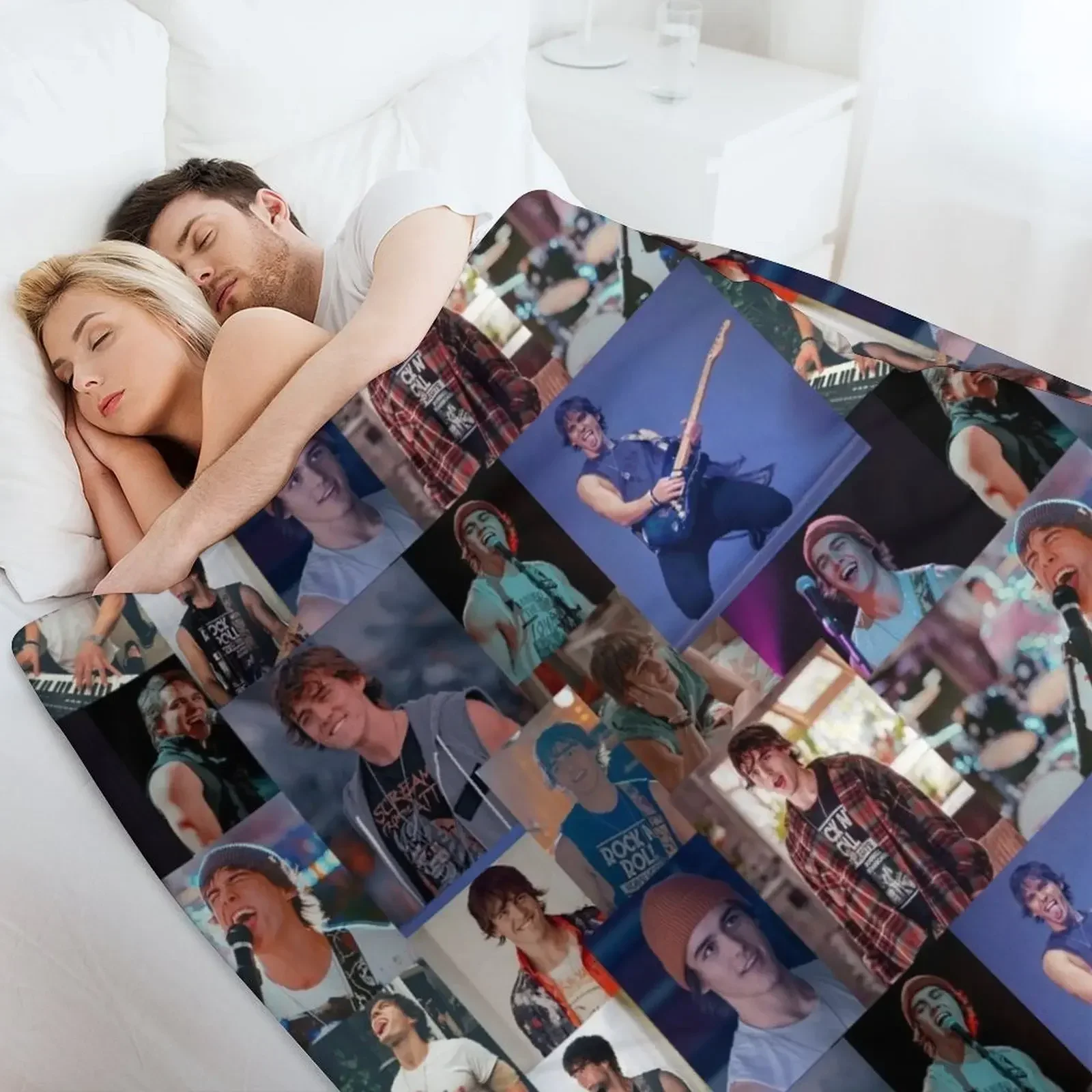 Одеяло с коллажем Чарли Гиллепи Люк одеяла на заказ