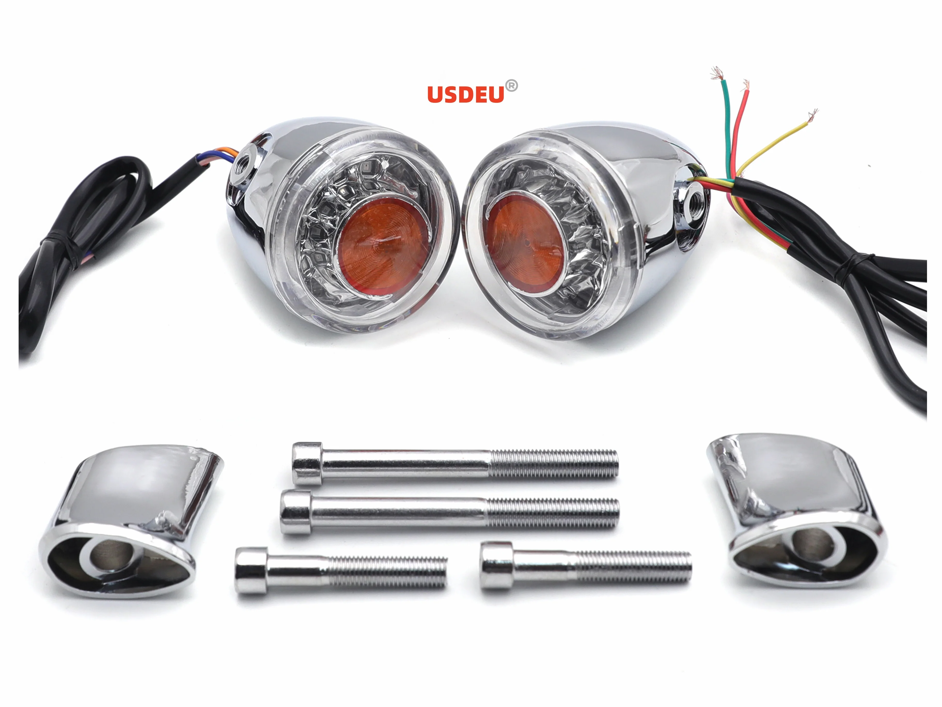 Поворотные сигналы для FXD FXD35 FXDB FXDC FXDL FXDX FXST FXSTS и FXSTB 2018-позже Softail FLSTF FLSTFB FLSTFBS