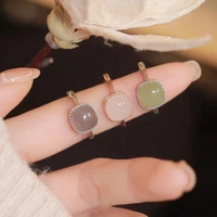 candy female design minimalist stone colorful ring anime rings vegan mothers day gift women accessories moda mujer lol lady bug