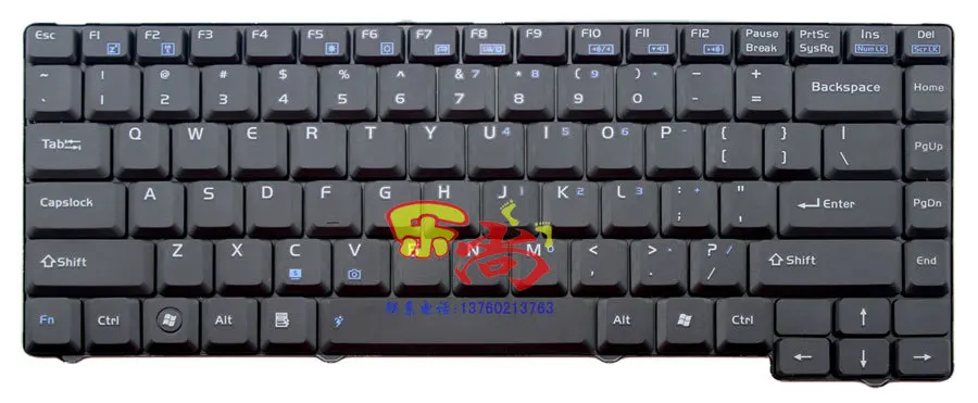 New Replacement FOR Asus F5 F5C (SIS672) US English version of a black laptop keyboard | Keyboards