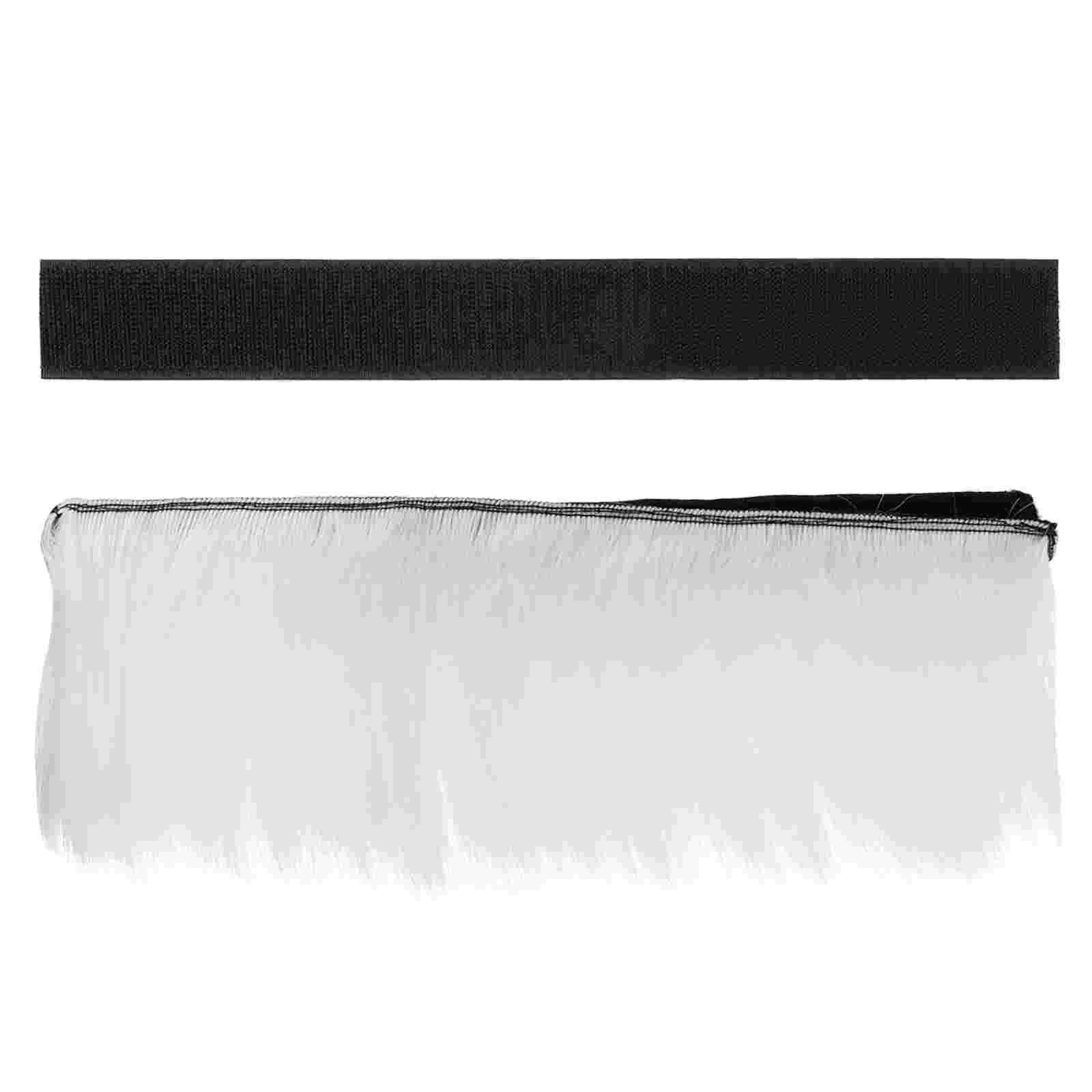 

Mohawk Decoration Decor Ornament Diy Mmohawk Cover Funny Adornment Patches Hair Costumes Silk Decal White Hawks Hairpiece Spikes