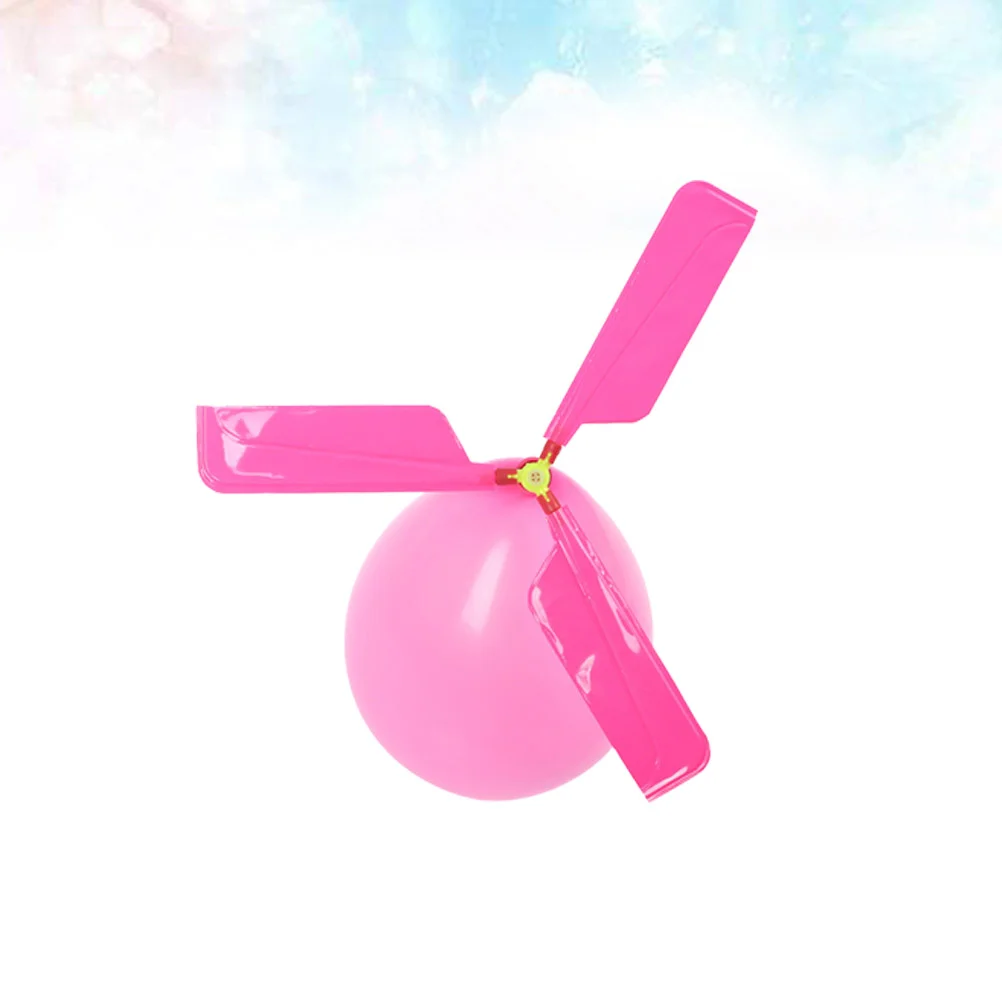 

17 8x18x06cm Balloon Helicopter Toy Party Favor Kit Airplane Toys Educational