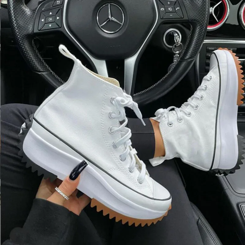 

Sneakers Women Shoes 2022 Pattern Canvas Shoe Casual Women Sport Shoes Flat Lace-Up Adult Zapatillas Mujer Chaussure Femme
