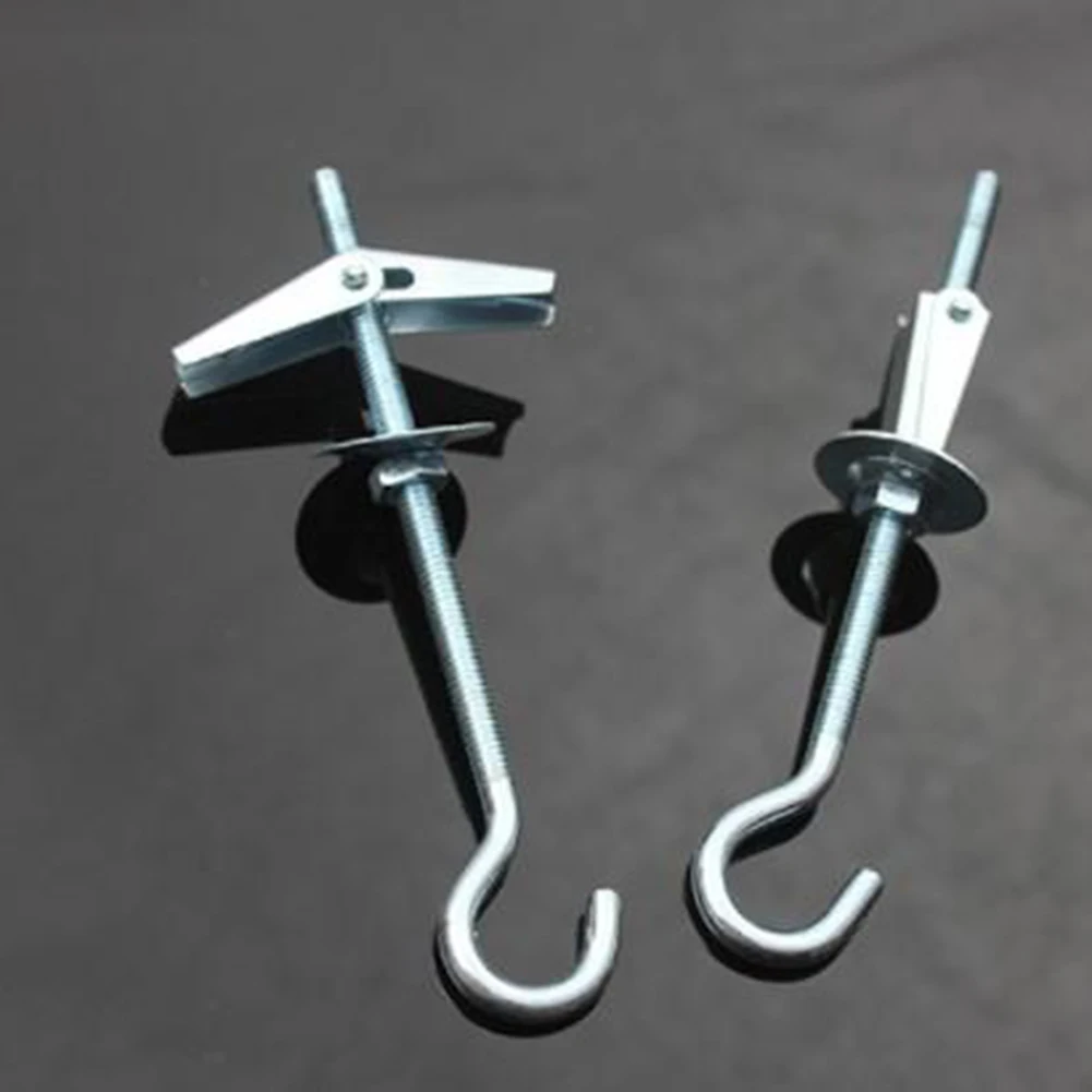 

Swag Hook Ceiling Hook Silver White 90mm Galvanized Steel Hangers Hooks Kit Organization Plant Hanging Durable