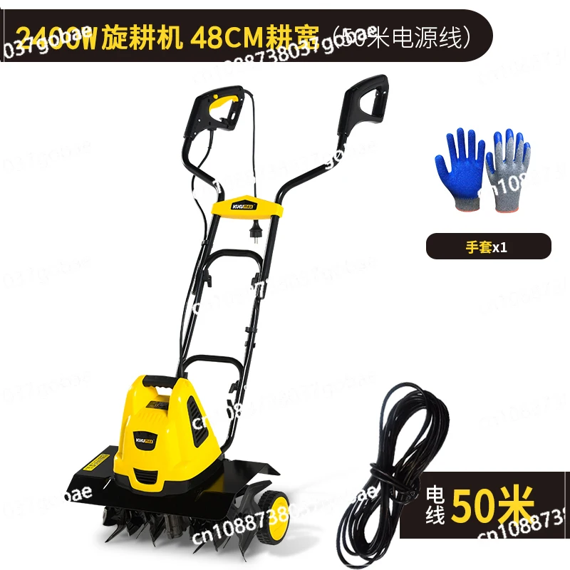 Электрический рыхлитель почвы XK небольшой бытовой мини-культиватор копание
