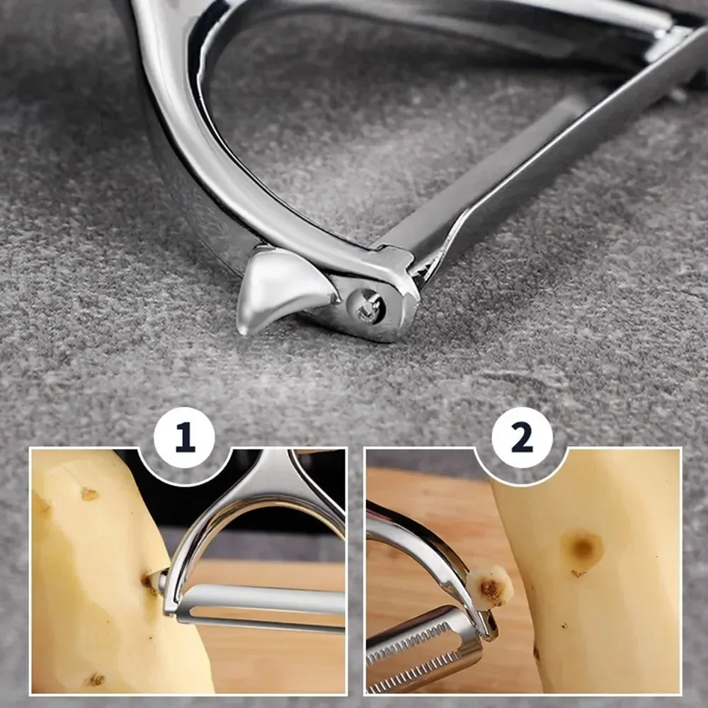 Терка для овощей овощечистка из нержавеющей стали лезвие цинкового сплава