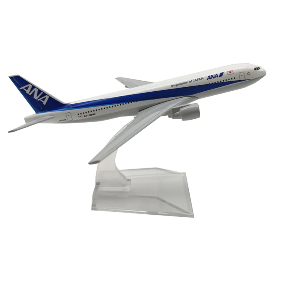 

1/400 Aircraft Air ANA Boeing777 16cm Alloy Plane B777 Model Toys Decoration Children Kids Gift for Collection