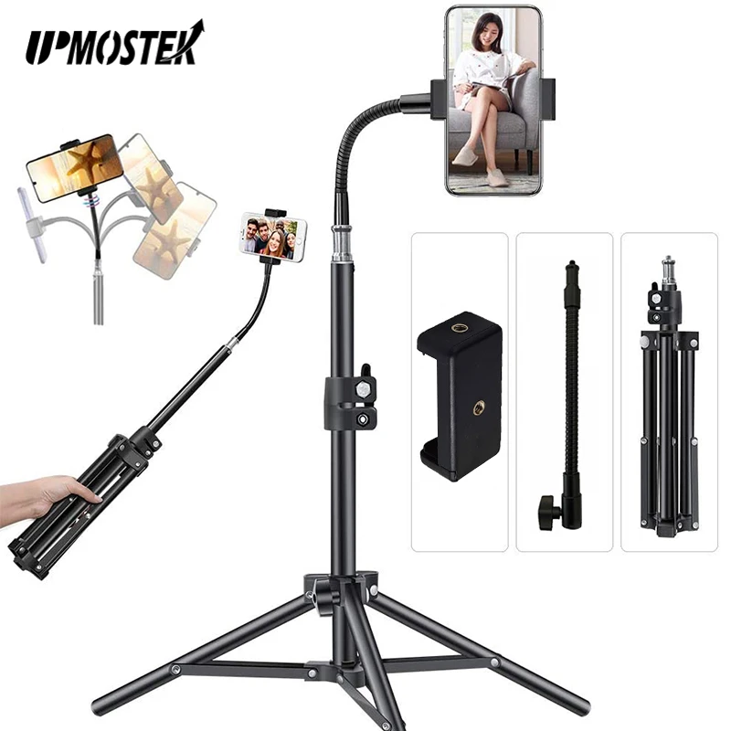 

12-1 UPMOSTEK профессиональное кольцо для телефона штатив с винтовой головкой 1/4 Bluetooth