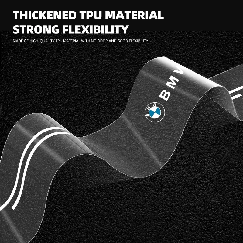 Багажник автомобиля задний защитный бампер прозрачная защитная наклейка для BMW M3