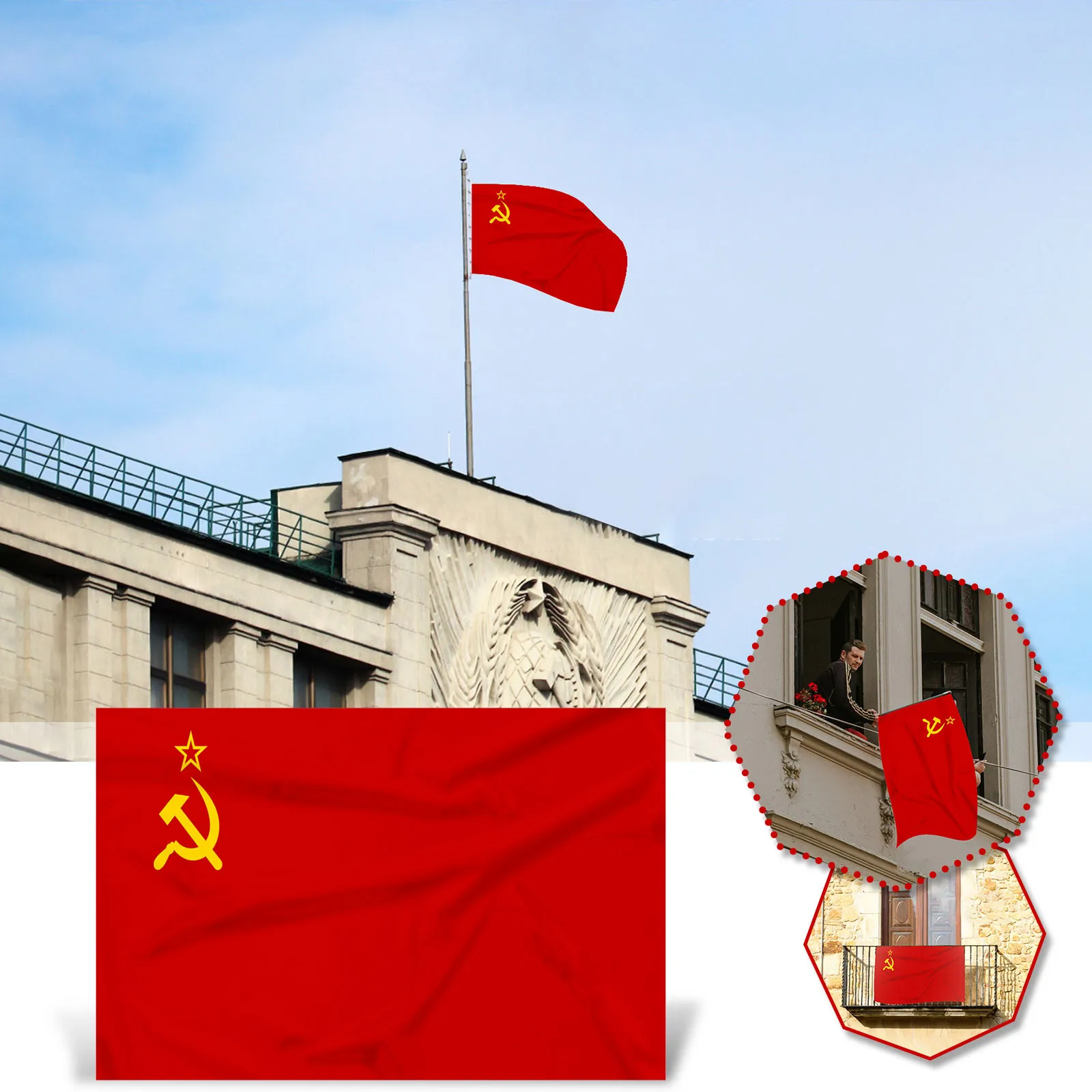 

2022 Новый 3x5 футов советский флаг Uni-on 95*150 см Баннер Дом полиэстер премиум класса устойчивый к выцветанию советский флаг Uni-on для украшения