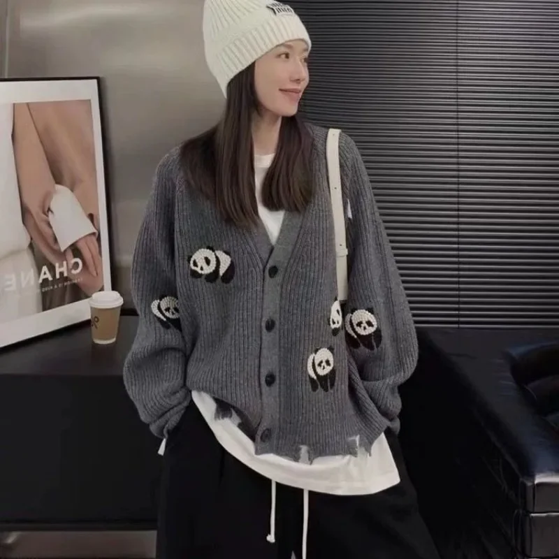 Вязаный кардиган в консервативном стиле пальто женская одежда Sueter Mujer модный