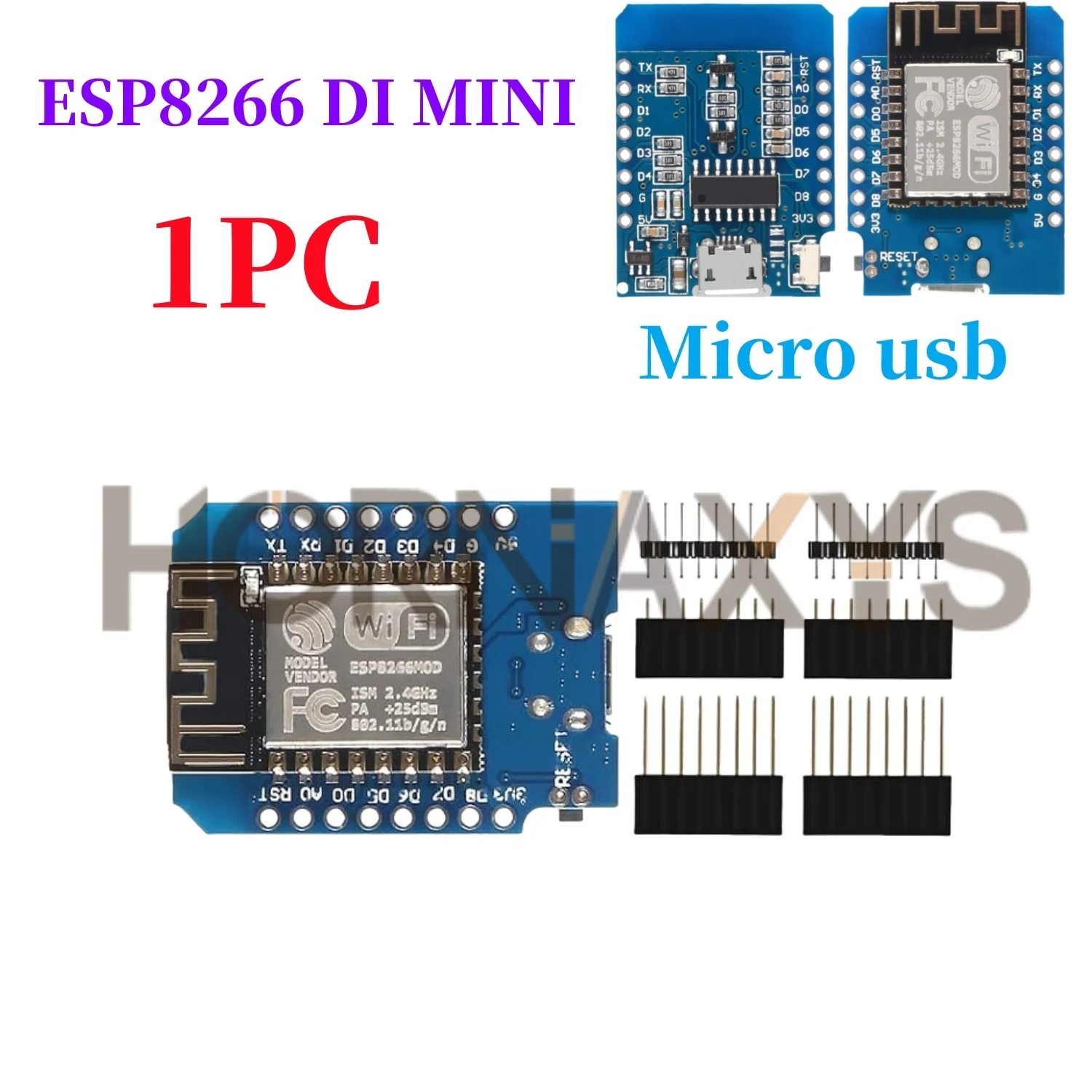Модуль WiFi D1 Mini TYPE-C/Micro USB ESP8266 ESP-12F CH340G V2 модуль мини плата разработки 3 В с