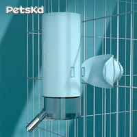 pet hanging cage water cup drinking bottle dispenser fountain head drinker bead ball puppy dog cat pet automatic water drinking