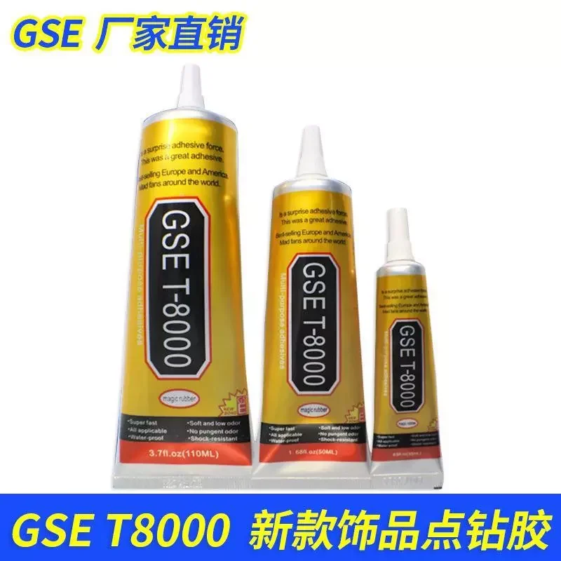 

15ml 50ml 110ml T8000 Repair Liquid Glue Multi Purpose Glue For Touchscreen Phone Frame Shoe Epoxy Adhesive Repairing Tools