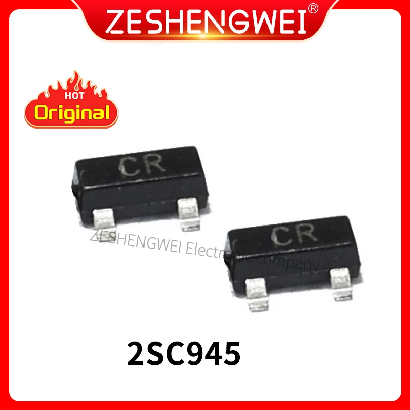 

100PCS 2SC945 CR SOT23 C945 SMD New Transistor IC In Stock