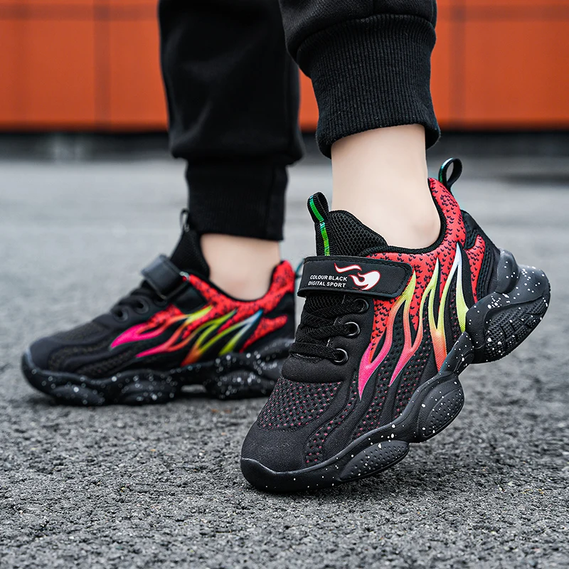 2023 New Kids Shoes Children Sneakers Autumn Winter Non-slip Lightweight Sports Children's Shoes Quality Sneakers for Boys