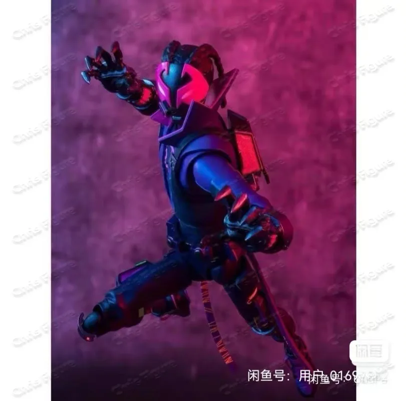 Фото В наличии: Коллекционная фигурка Bandai S.H.Figuarts SHF Майлз Г. Моралес из Spider-Man: Across The Spider-Verse, подарок для коллекционеров №2