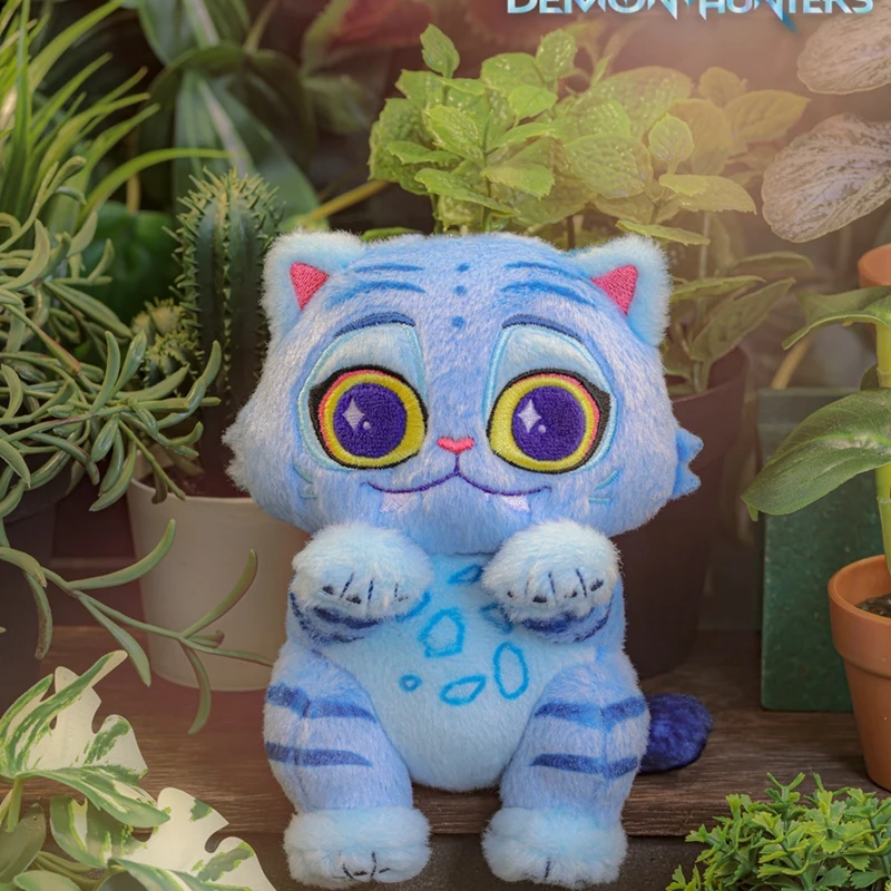 Фото Оригинальный брелок-подвеска Hot Toys COSBI Blind Box K-POP Witch Hunt Squad Derpy Tiger Mascot с карабином-лобстером для рюкзака №5