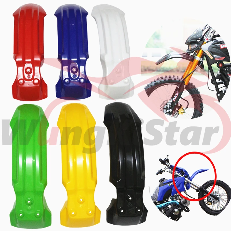 

Motorcycle Front Fender Fairing Parts Plastic Front Wheel Mud Guard Fender For Orion Apollo Motocross 70cc to 110cc 125cc 250cc
