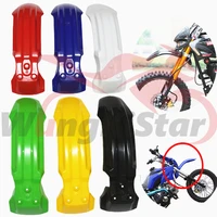motorcycle front fender fairing parts plastic front wheel mud guard fender for orion apollo motocross 70cc to 110cc 125cc 250cc