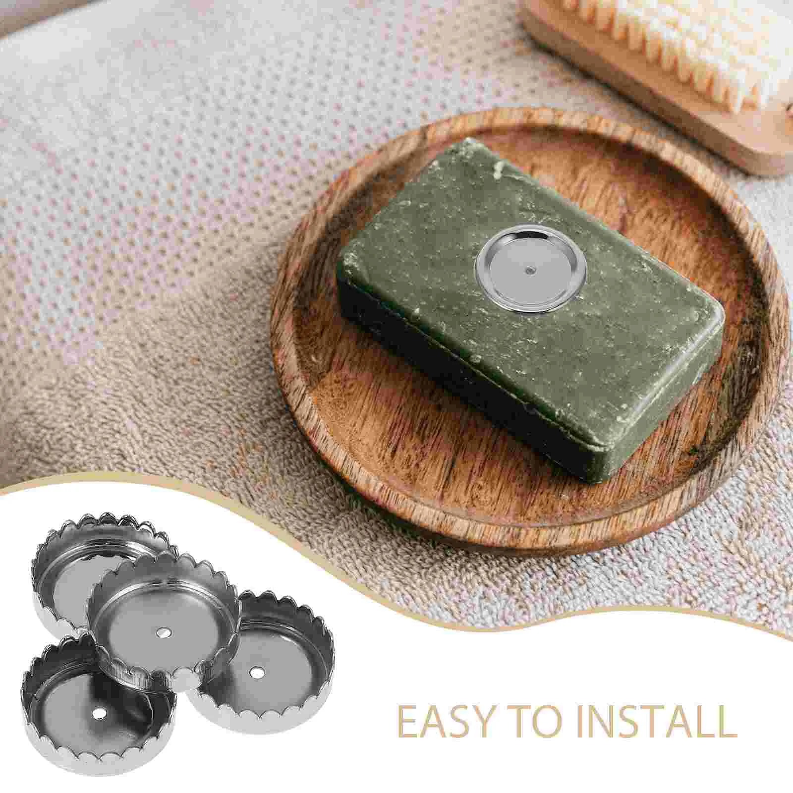 4 шт. колпачки для мыльницы и душа выдвижная вешалка полотенец сливная стойка