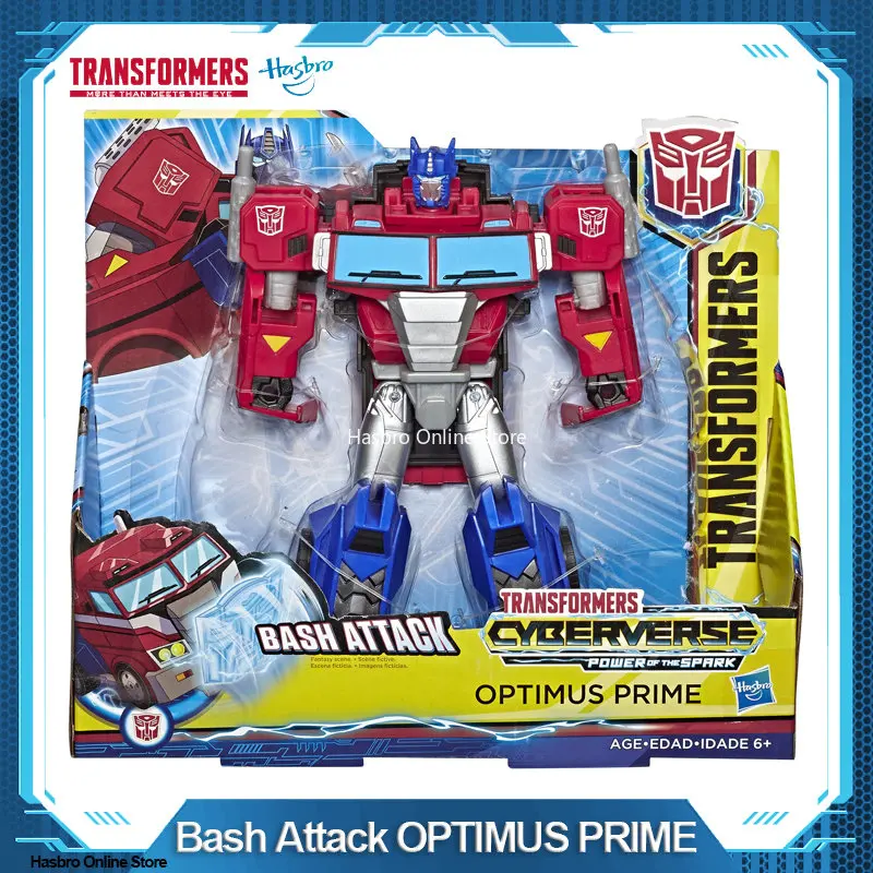 

Трансформеры Hasbro Nezha, игрушки, киберсторонние экшн-атаки, Optimus Prime, многократные атаки Bash для детей, 7,5 дюйма, ‎ E4317