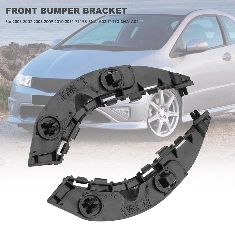 Кронштейн переднего бампера автомобиля для Honda Civic 2006 2007 2008 2009 2010 2011 71198-SNA-A02
