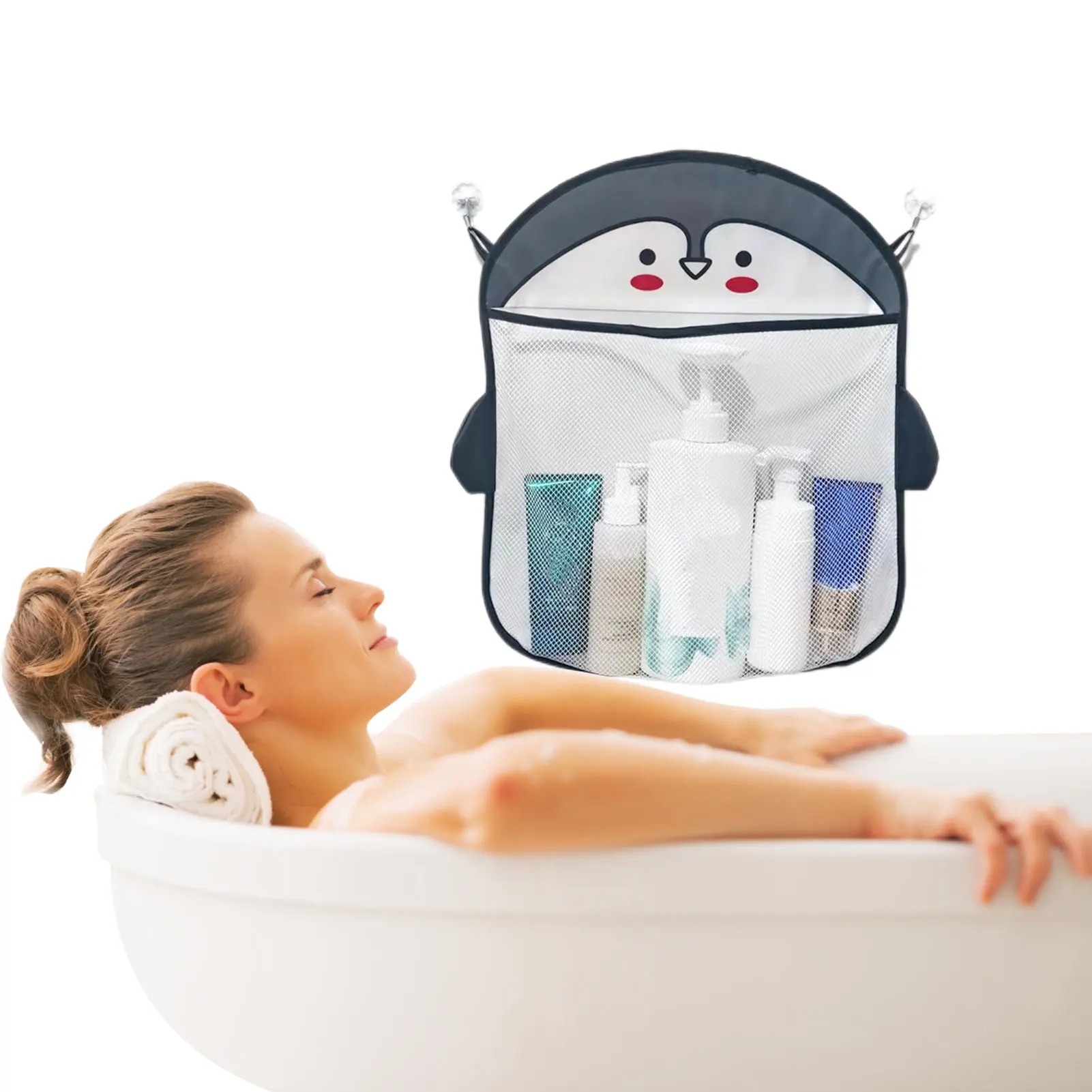 

Держатель для игрушек для ванны, многофункциональный органайзер для хранения детских игрушек для ванны, органайзер для игрушек для ванны