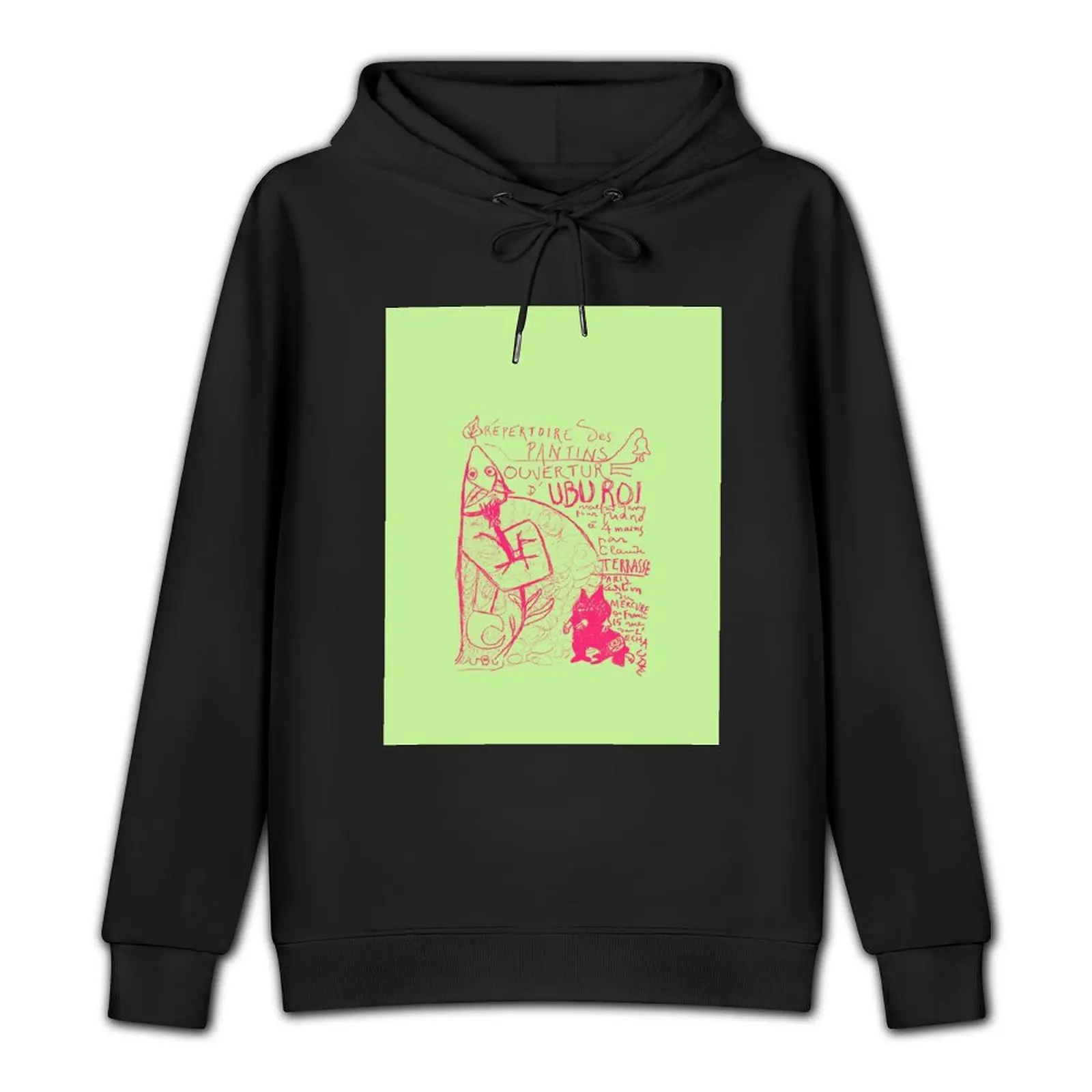 Ubu Roi-пурпурный пуловер с капюшоном мужская одежда осенняя куртка толстовка