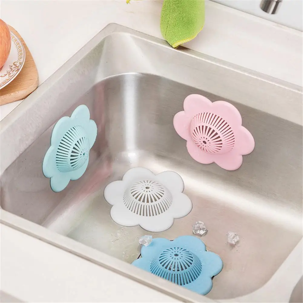 

Flower-shaped Sink Drain Filter Household Kitchen Cleaning Accessories