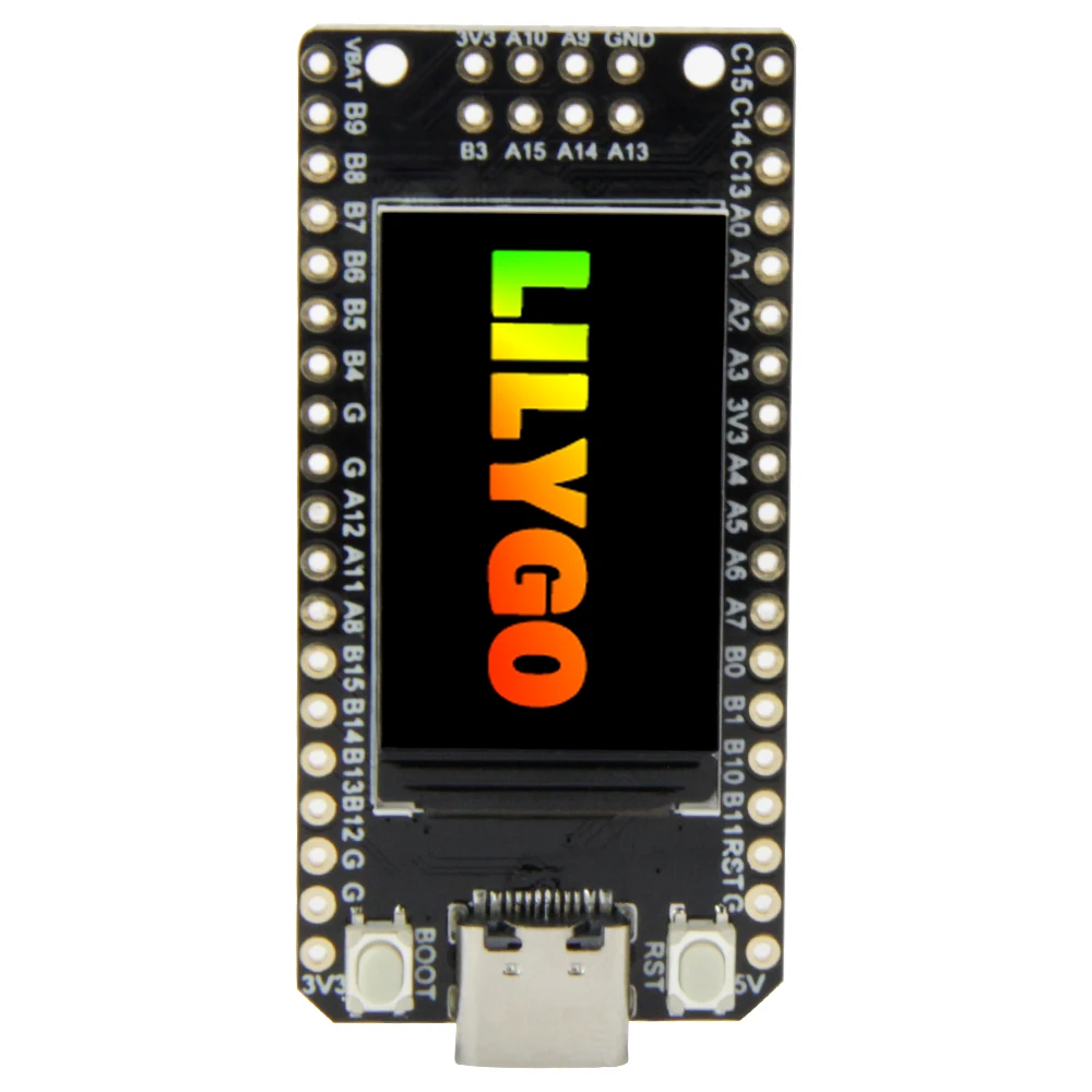 

TTGO T-Display-GD32 GD32VF103CBT6 Main Chip ST7789 1.14 Inch IPS 240x135 Resolution Minimalist Development Board