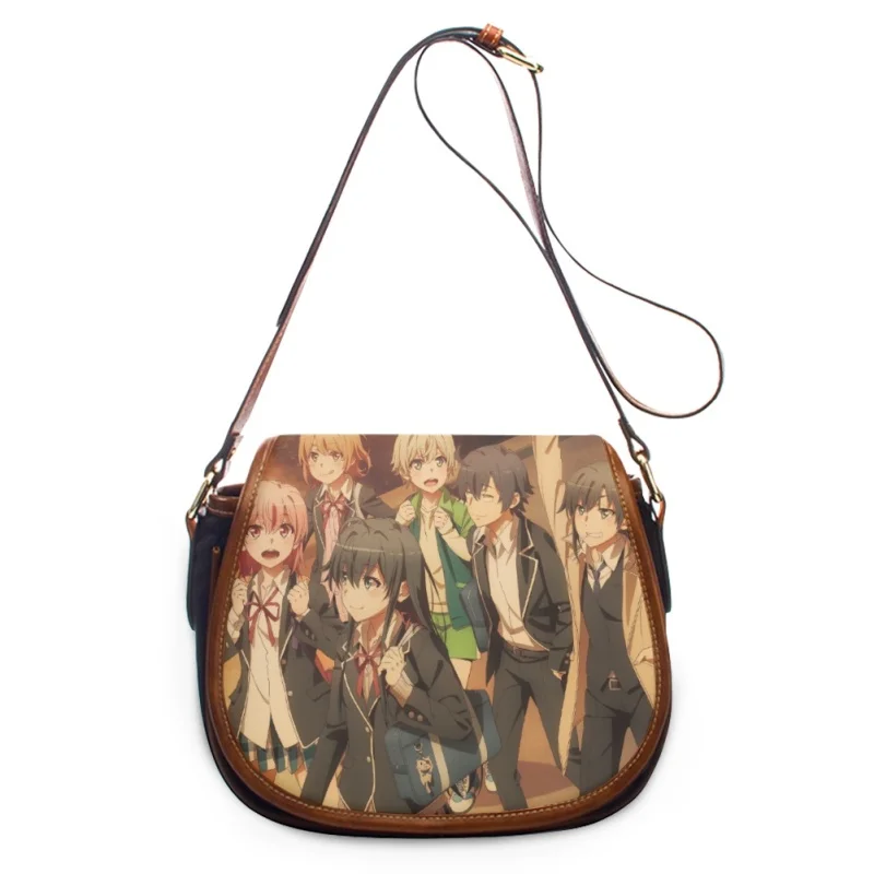 

Комикс рыцарь вампира Модные сумки через плечо с аниме принтом роскошные сумки женские сумки на молнии Наклонная Сумка через плечо Bolsa De Hombro