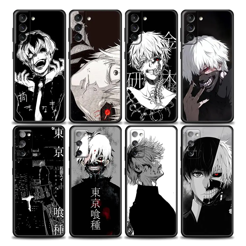 

Tokyo Ghoul Anime Kaneki Ken Phone Case for Samsung Galaxy S7 S8 S9 S10e S21 S20 Fe Plus Note 20 Ultra 5G Soft Silicone