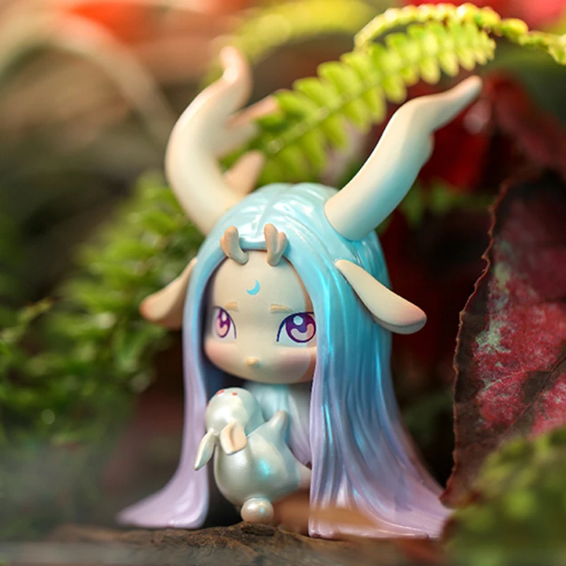 

Глухая коробка игрушка FuZoo Foggy Forest Series Kawaii аксессуары фигурка животного модель милая кукла ручной работы домашнее украшение подарки для дев...