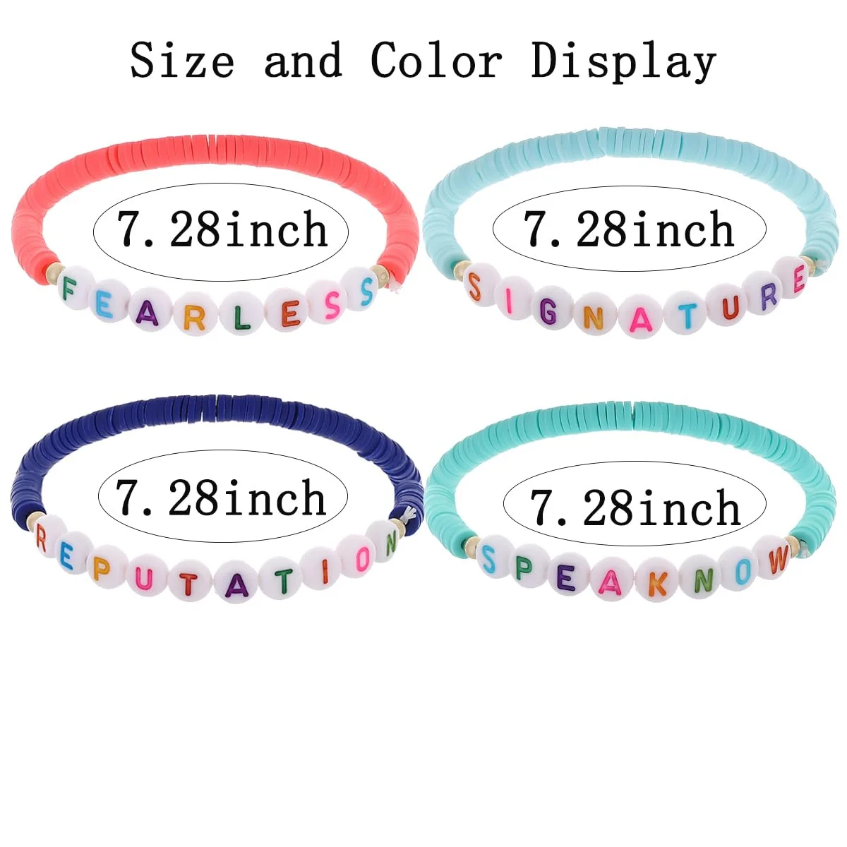 Taylor Bracelets Inspired Friendship Bracelet Set for Women 1989 Lover Outfits Bracelet Music Jewelry Gifts for Swiftie Fans