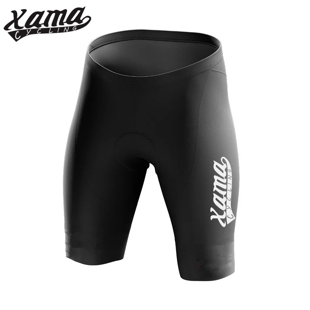 

Xama Cycle Sport Mens Black Shorts Gel Pad Cycling Bretelle Pants Bretele Ciclismo Masculino Breathable Culotte Ciclismo Bicycle
