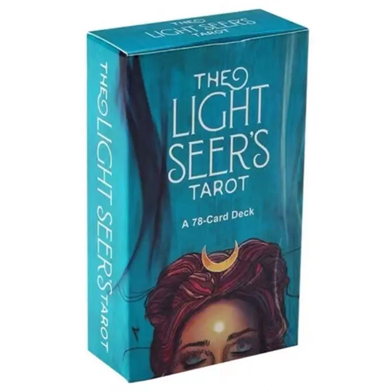 

Light Seers Tarot Cards Deck Guidebook Card Game Tarot Deck with PDF New Beginner Divination Party Game Occult