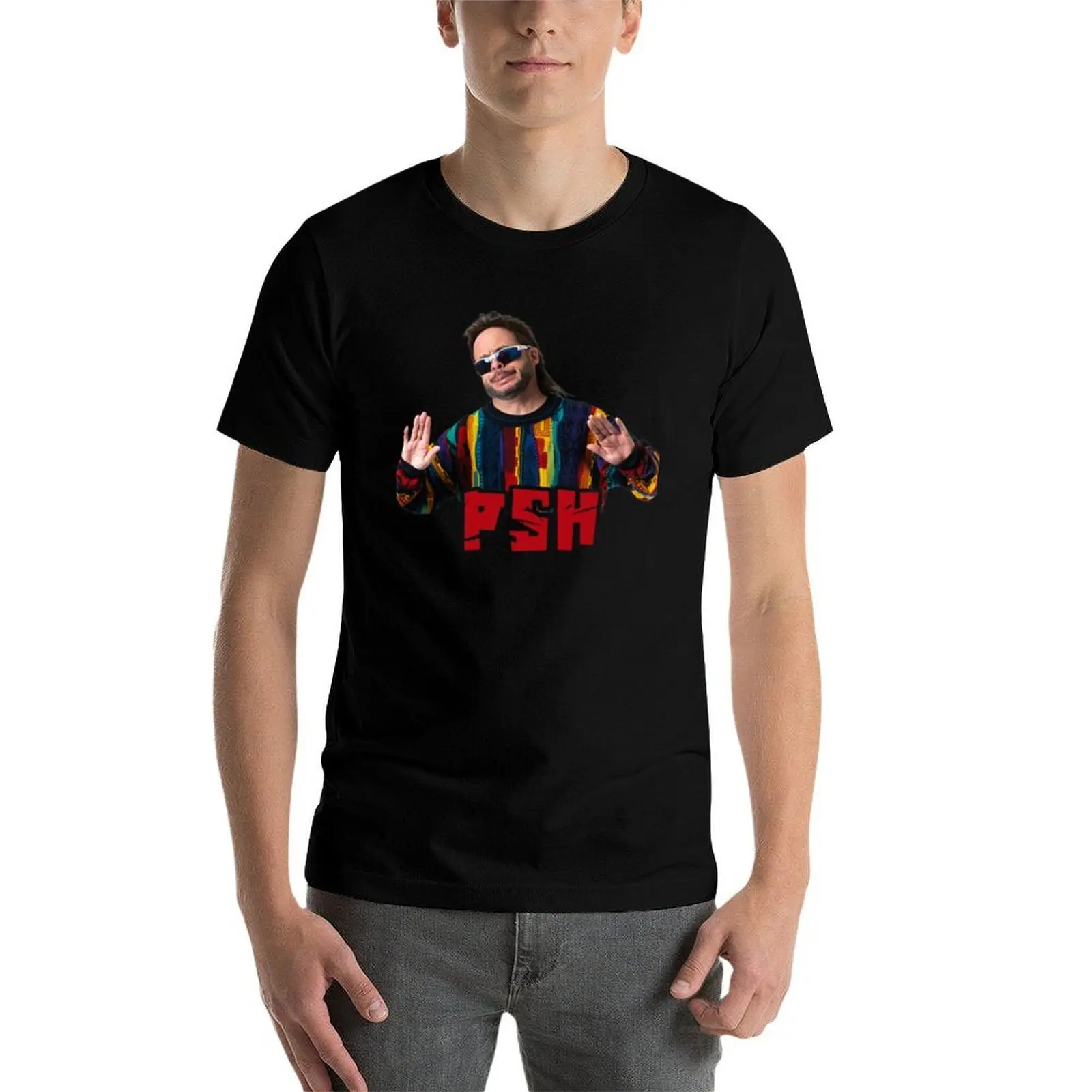 Фото Футболка Ed Bassmaster Merch, мужская футболка Ed Bassmaster, хлопковая футболка высокого качества, мужские футболки с графическим принтом, мужская футболка из 100% хлопка. №3