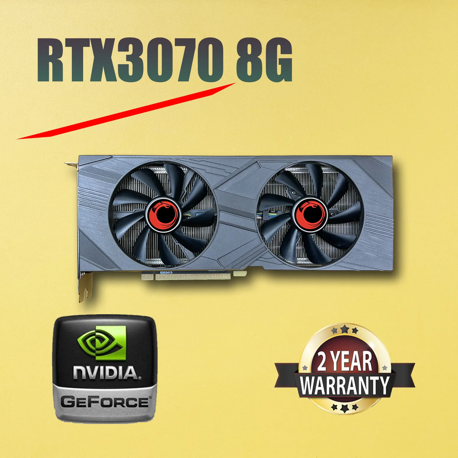 

Видеокарта NVIDIA RTX3070, 8 ГБ, бит, PCIE4.0X16
