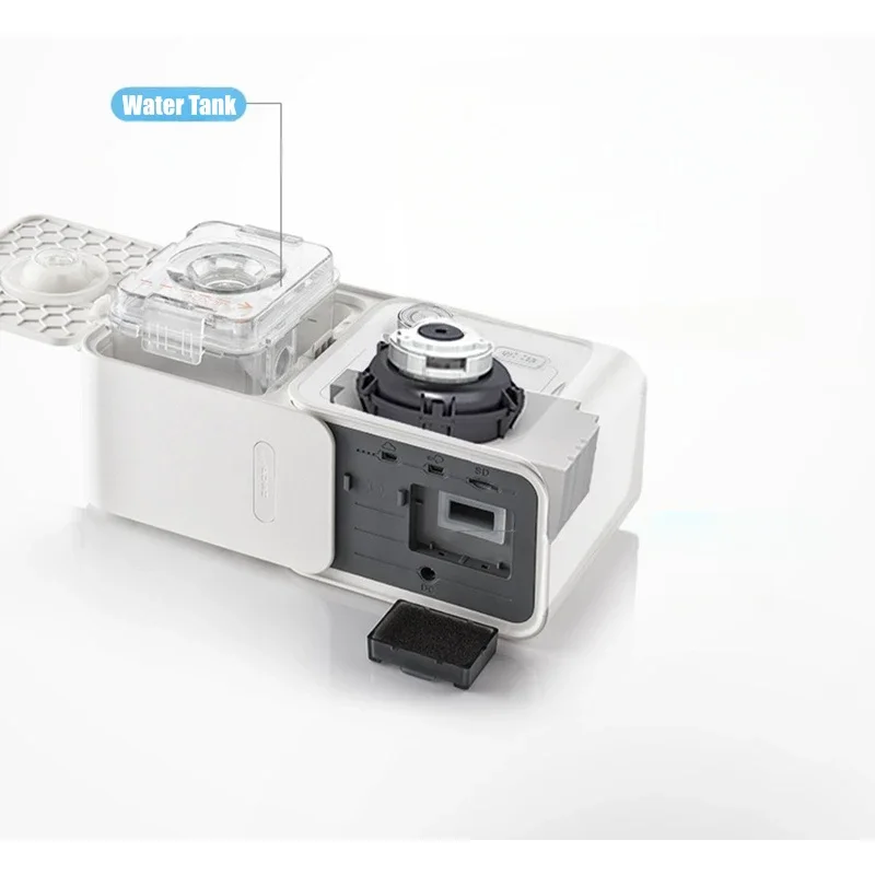 Фото Сменный резервуар для воды (бак) для аппаратов CPAP Yuwell YH-360, 560, 580, 720, 725, 730 с увлажнительной камерой, совместимый с увлажнителем воздуха №1