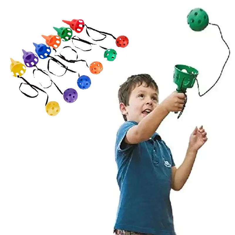 Throwing catching sensory integration game set outdoor toy catching set children's hand eye coordina