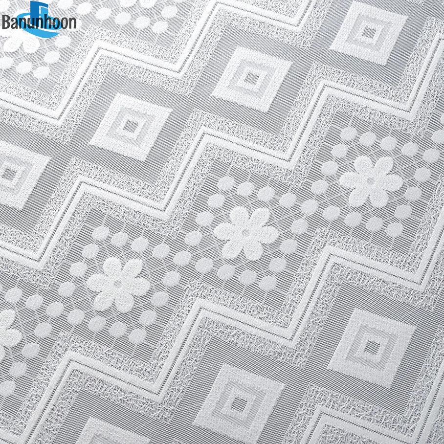 _ Белые шторы для гостиной полузатемняющие цветы пряжа занавески спальни балкона