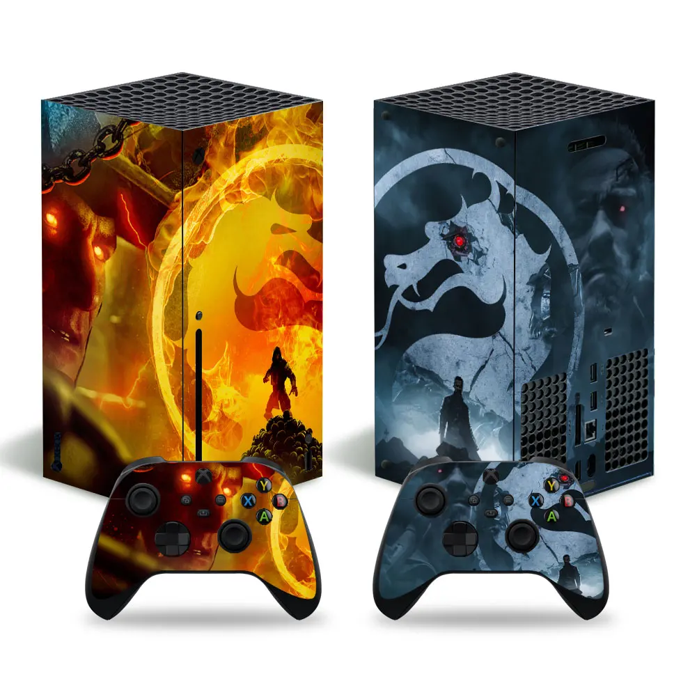 MORTAL KOMBAT для Xbox серии X наклейка ПВХ скины виниловая защитные чехлы 1