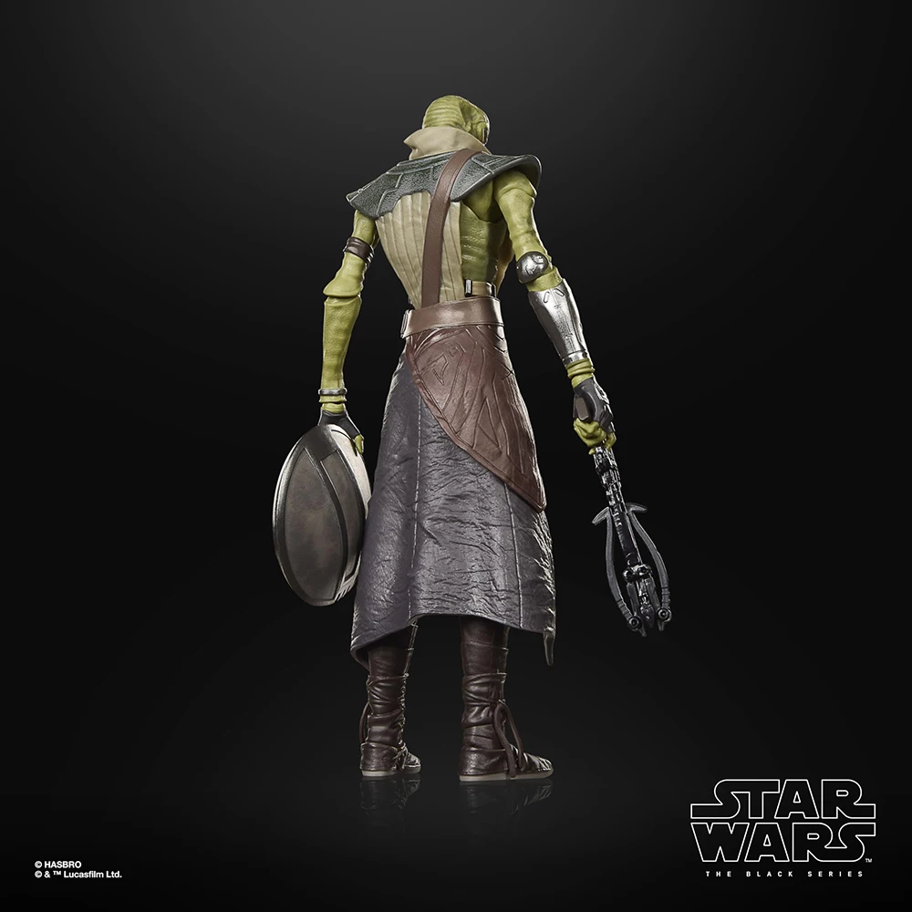 Фото В наличии: Коллекционная фигурка Hasbro Star Wars The Black Series The Mandalorian & Grogu Movie Embo, 15 см, оригинальная модель, подарок №5
