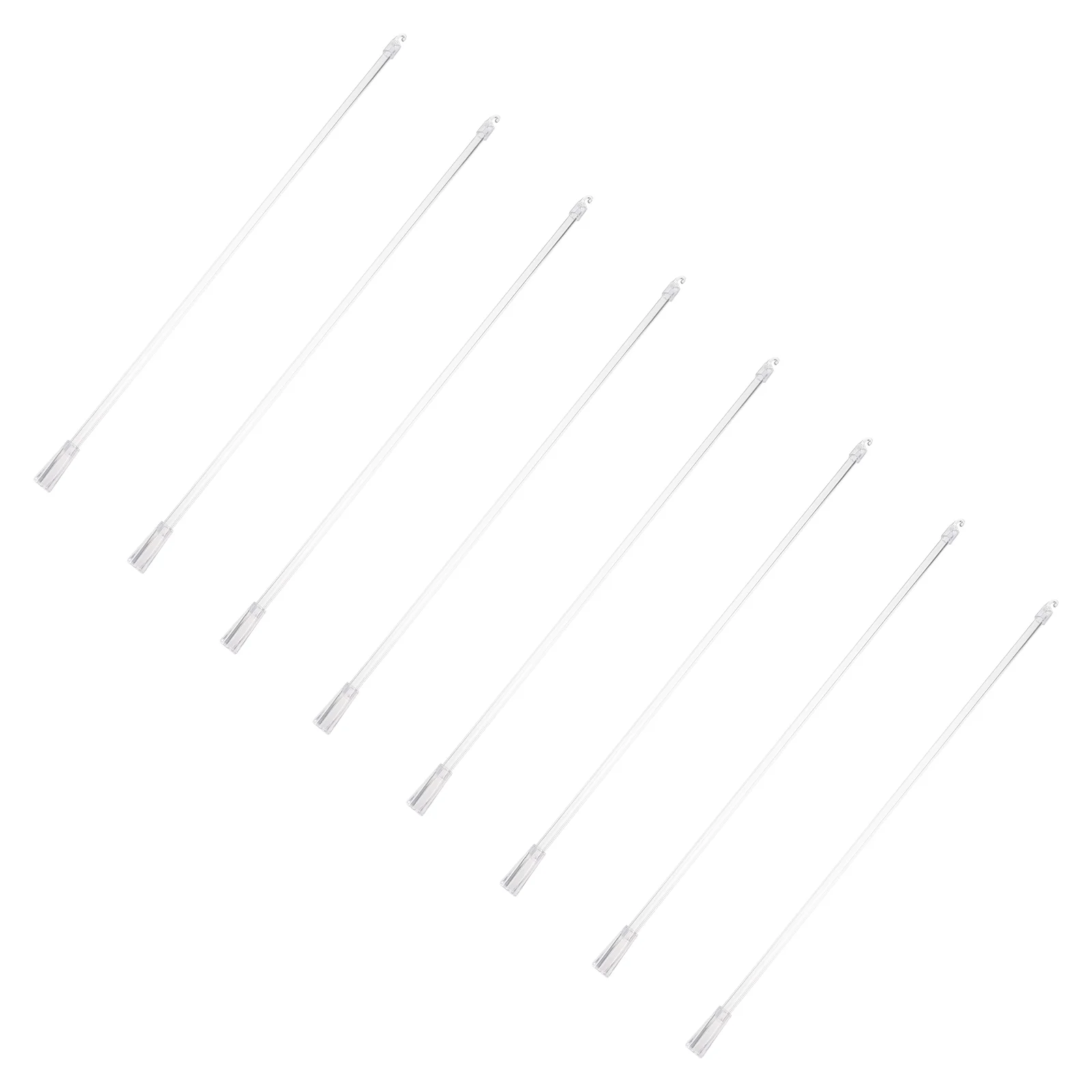 8 шт. стержни для штор вращающиеся пластиковые жалюзи палочка вертикальная офиса