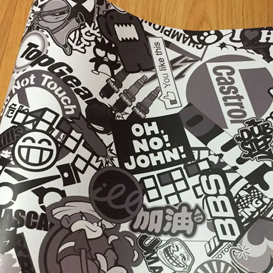 Наклейка-бомба виниловая, 10/20/30/40/50/60x 152см джеральд сеймур бомба из прошлого роман