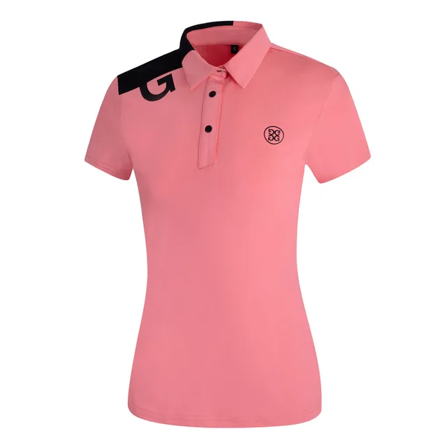 Stylish & Comfortable Ladies Golf T-Shirt Short Sleeve Polo Shirt for Summer Sports 2