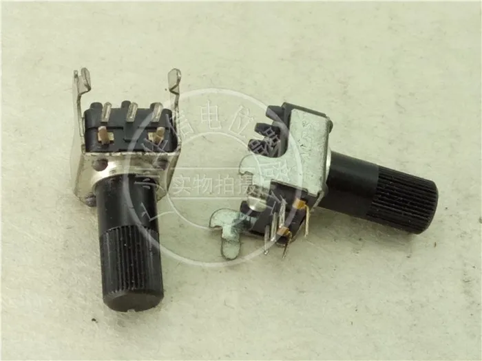 

DJM Alps 09 горизонтальный потенциометр B10K ручка 13 мм Длинный цветок